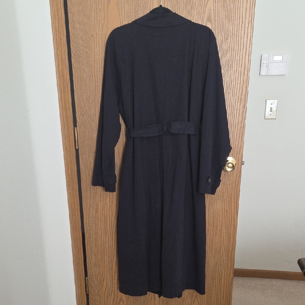 Universal Thread Navy Women's Trench Coat - Picture 11 of 17